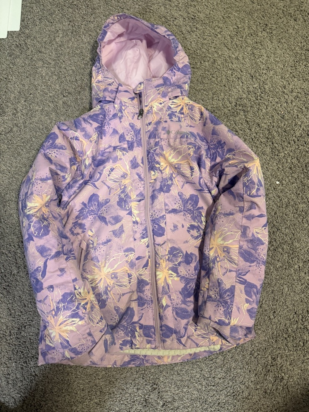 Columbia Cream Sherpa Lined Interchange Jacket